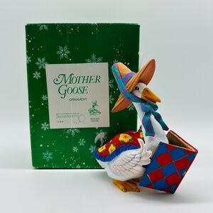 Vintage Mother Goose Department 56 Ornament Figure - RARE!
